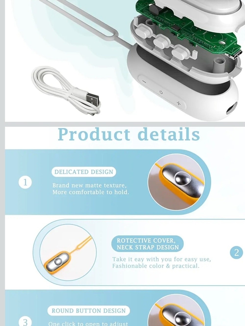 Handheld Sleep Instrument, Sleep Aid Device - Picture 7 of 8